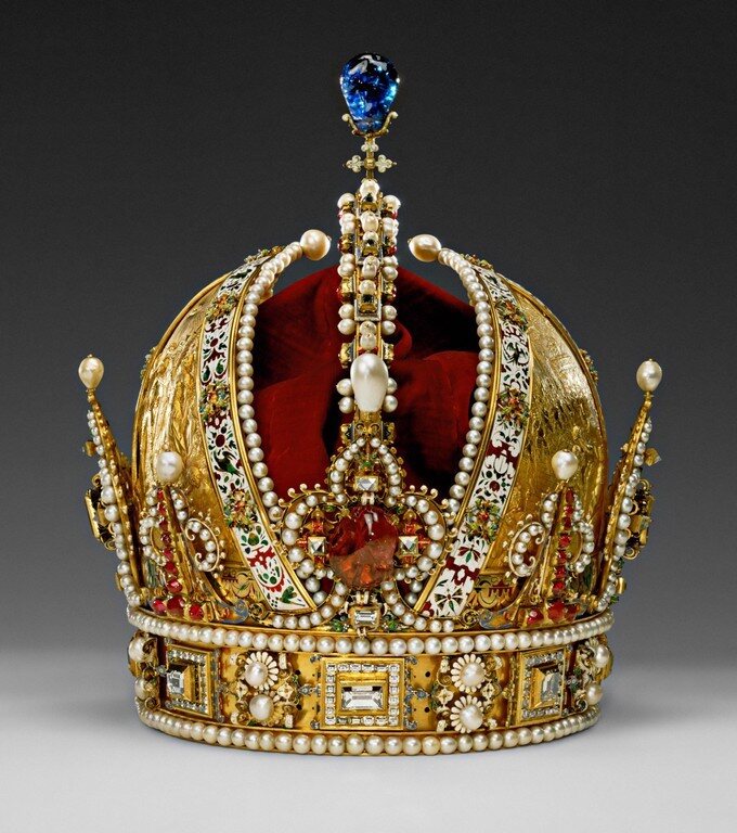 The crown of Emperor Rudolf II, later the crown of the Austrian Empire