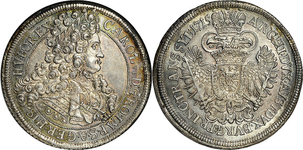 Selected coin of Charles VI (1711-1740)